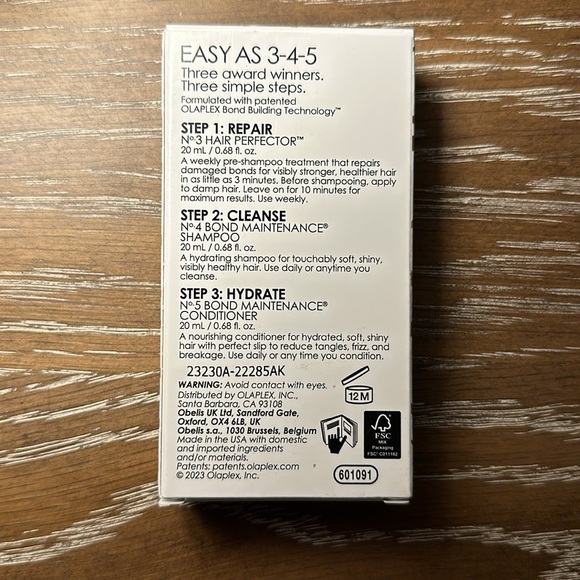 Olaplex travel kit - Picture 2 of 2